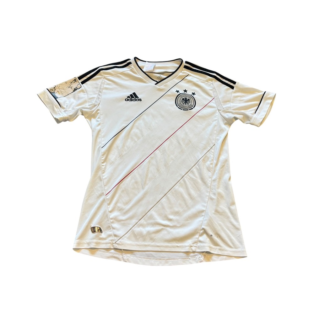 Adidas Germany National Team 2011 2012 Home Jersey White Mens Size L X21767